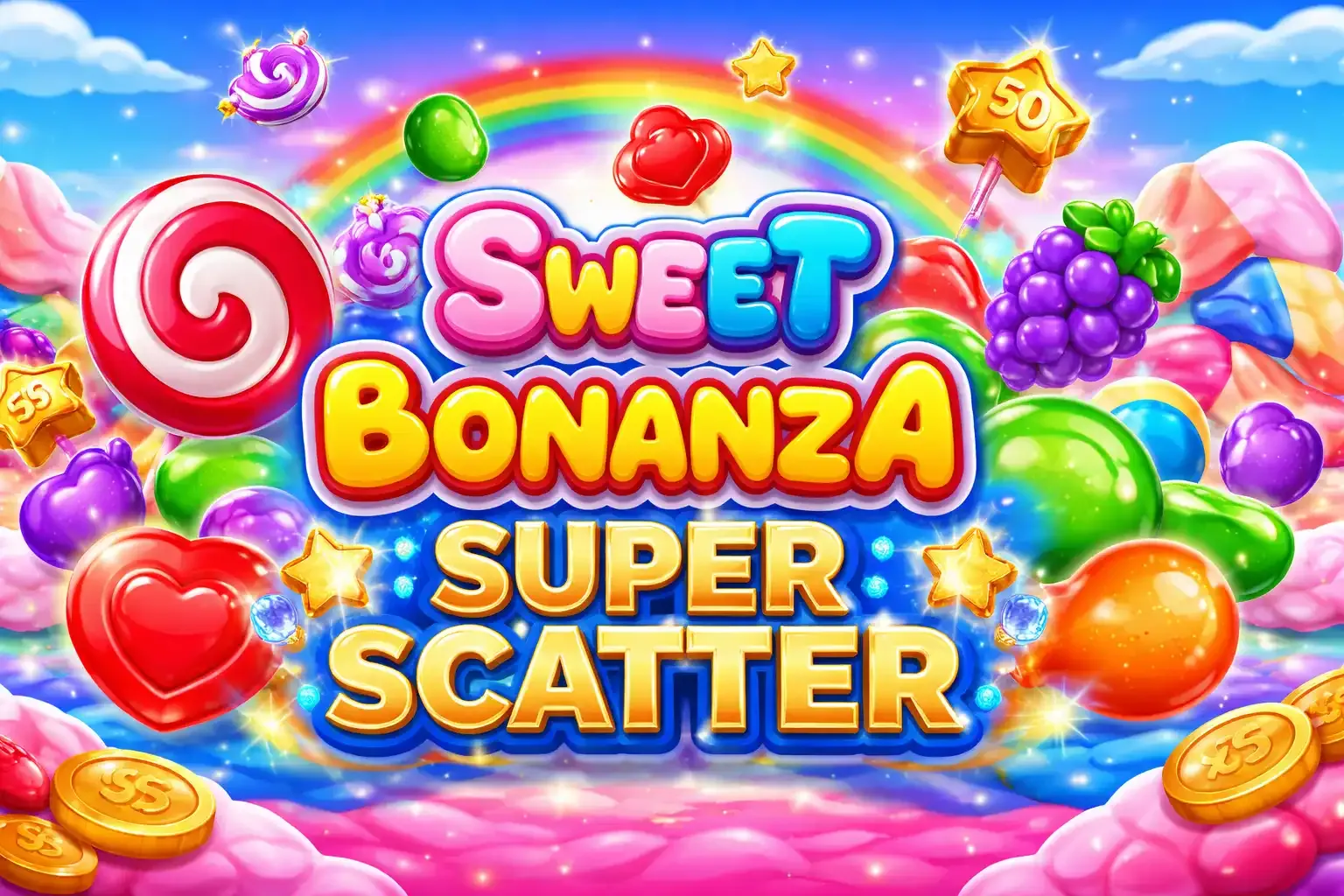 Scatter-focused Sweet Bonanza bonus